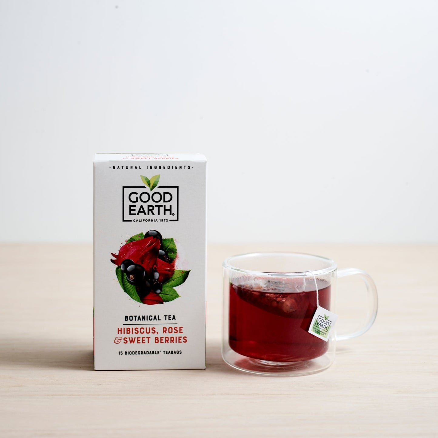 Hibiscus, Rose & Sweet Berries Teabags Subscription