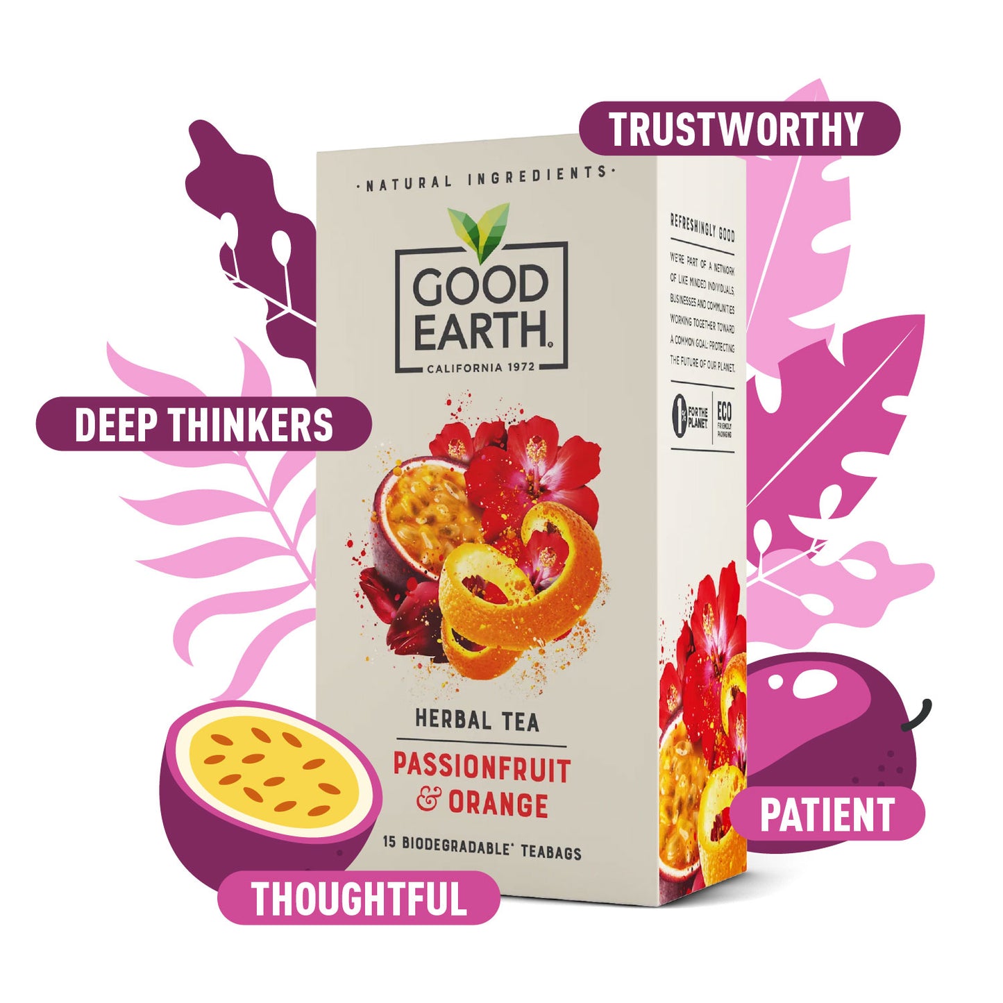 Passionfruit & Orange Teabags
