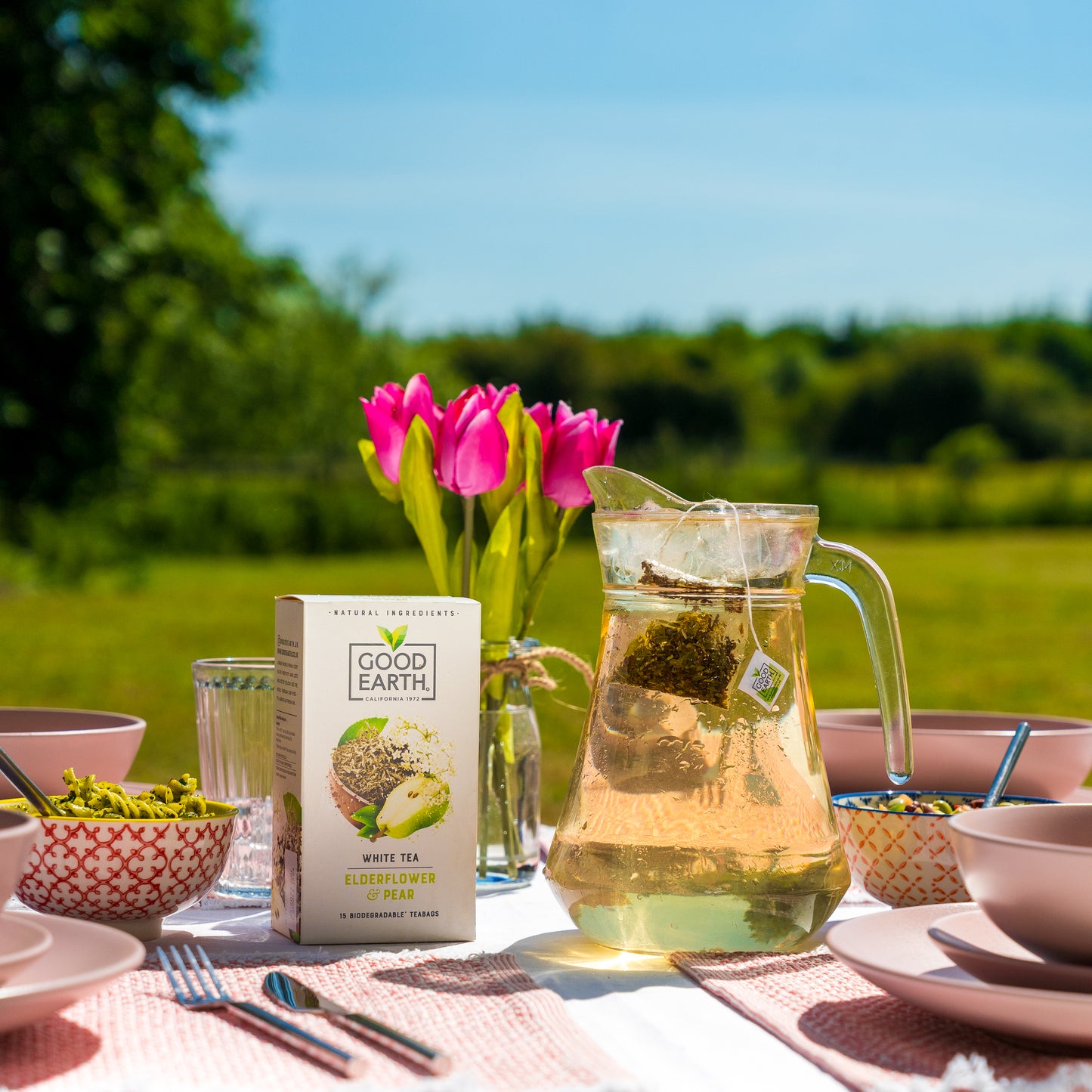 Elderflower and Pear Teabags