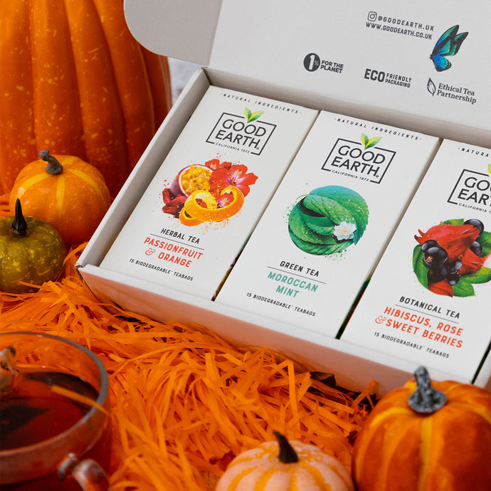 Gift Box containing 3 assorted packs of tea