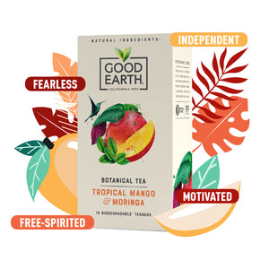 Pack of Good Earth Tropical Mango & Moringa Tea