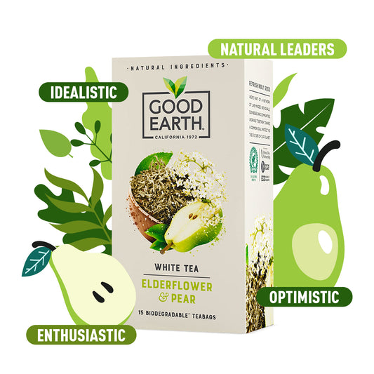 Pack of Good Earth White Tea Elderflower