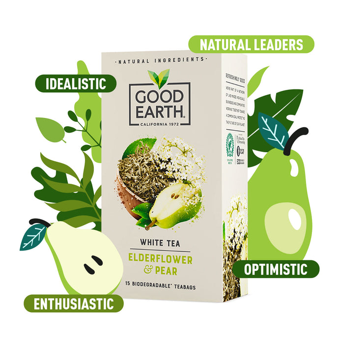 Pack of Good Earth White Tea Elderflower