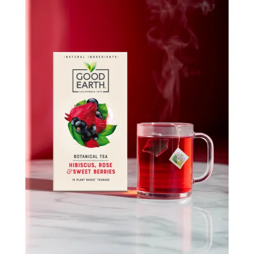 Hibiscus, Rose & Sweet Berries Teabags Image 2